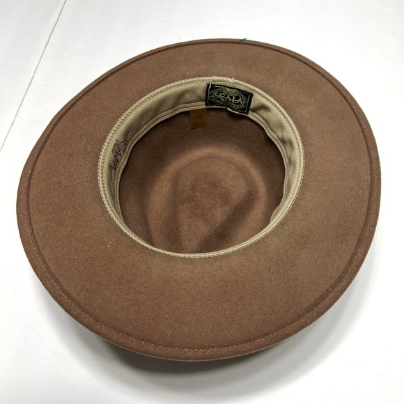 Dorfman Pacific Company Outback Hat Scala Crushable Felt Brown - Picture 4 of 6